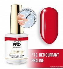 Mollon Pro/ Гель-лак LUXURY COLOR COAT №072 RED CURRANT PRALINE (8 ml) #1