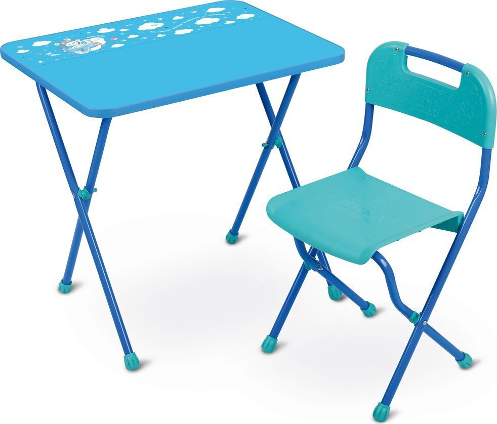 Комплект детской мебели Ника "Алина2" , арт. КА2/Г,голубой, Nika  #1