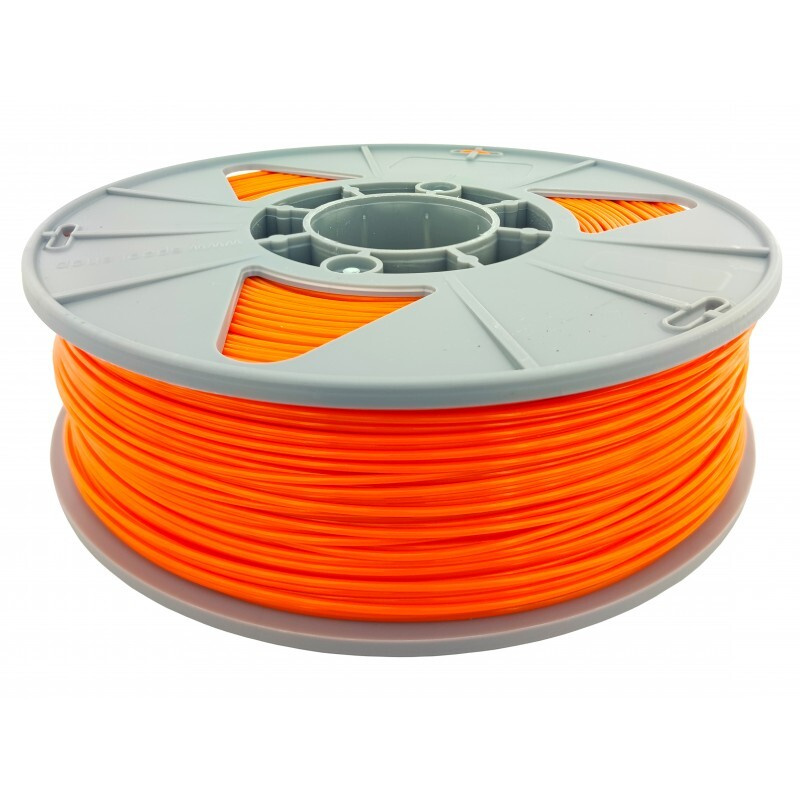 Пластик для 3d принтера PETG "3D CLUB", 1.75мм флуоресцентный оранжевый 1кг  #1