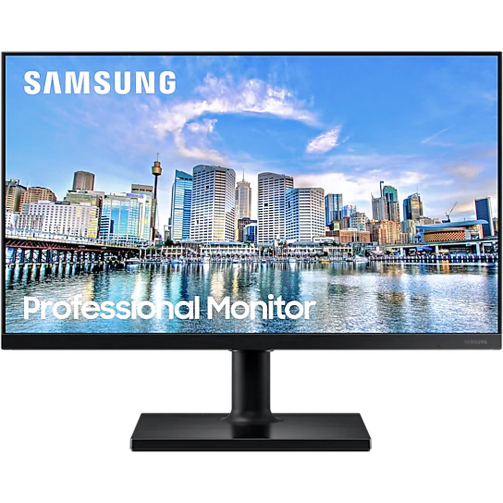 Samsung 27" Монитор F24T450FQI, черный #1