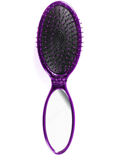 Wet Brush Расческа для спутанных волос раскладная с зеркалом  #1