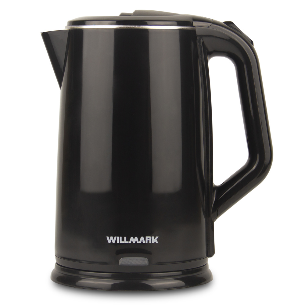 WILLMARK Электрический чайник WEK-2012PS, черный #1
