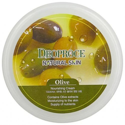 Deoproce Natural Skin Olive Nourishing крем для лица и тела на основе масла оливы (100г.)  #1