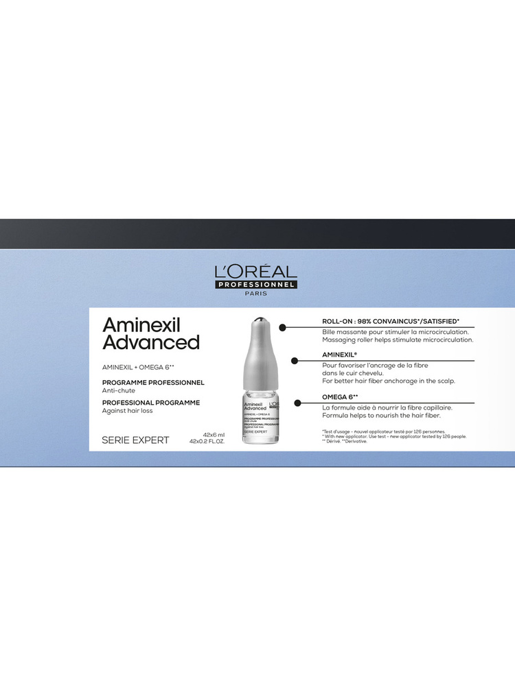 L'Oreal Professionnel Ампулы против выпадения волос Serie Expert Aminexil Advanced - 42*6 мл (Лосьон-уход #1