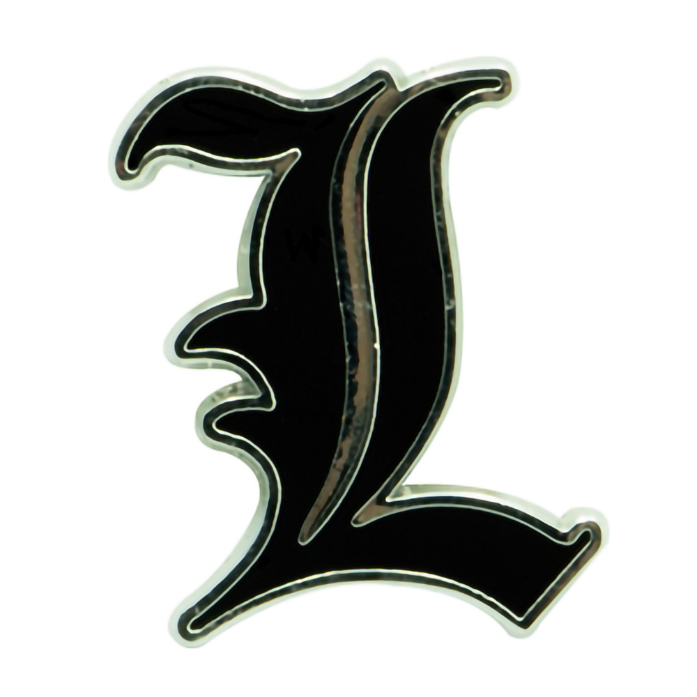 Значок Death Note - Pin L ABYPIN033 #1