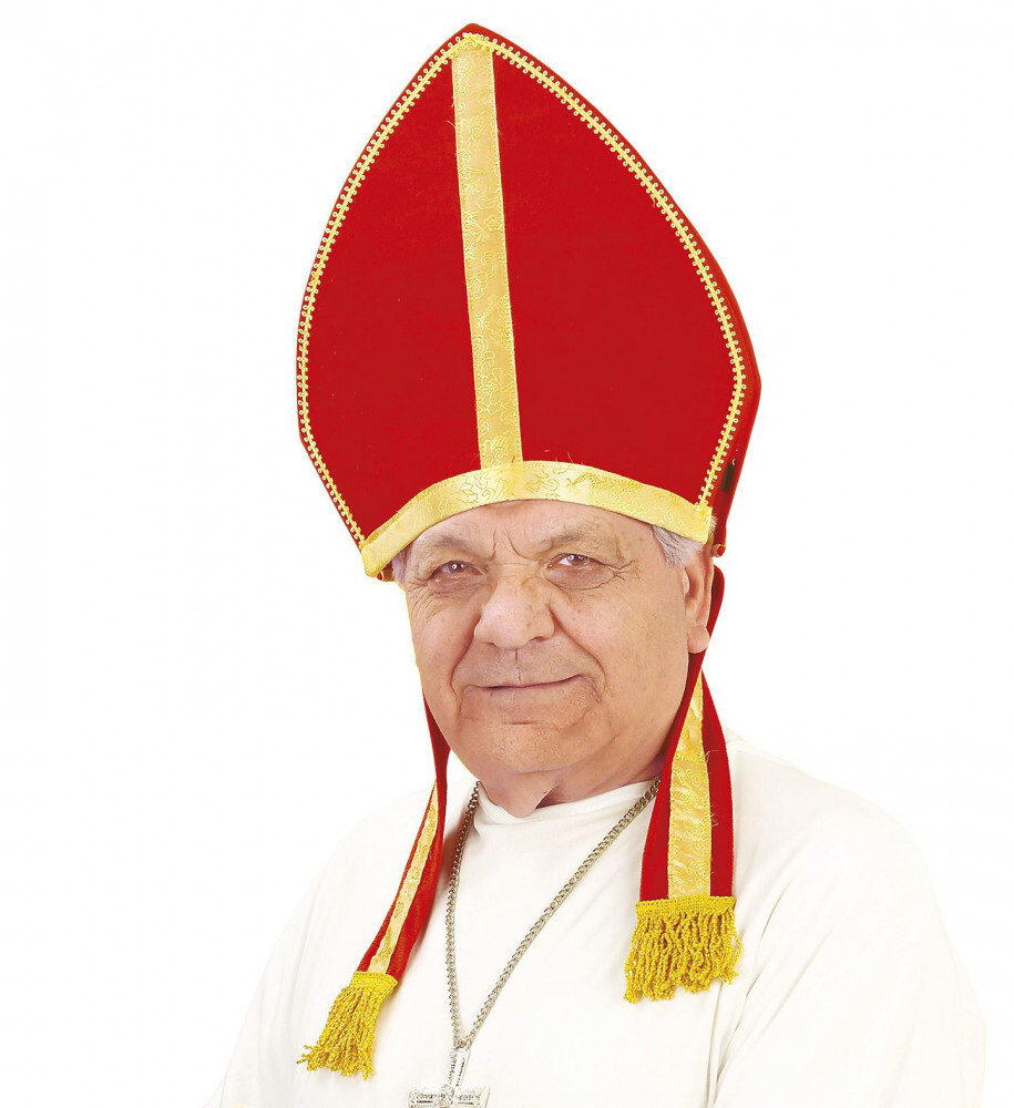 Карнавальная шляпа папы римского/карнавальный головной убор/  #1