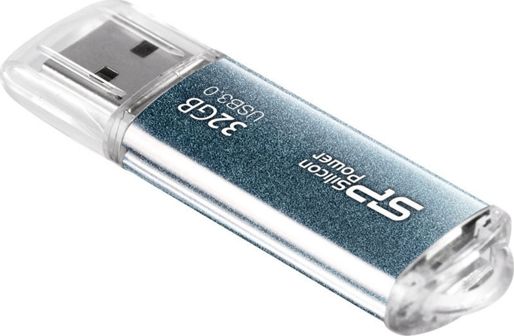 Флеш Диск Silicon Power 32Gb Marvel M01 SP032GBUF3M01V1B USB3.0 синий #1