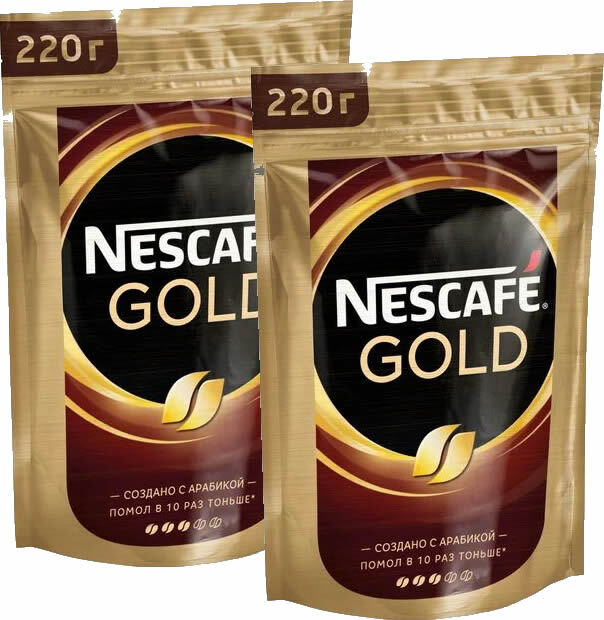 Кофе растворимый NESCAFÉ Сублимированный 220г. 2шт. #1