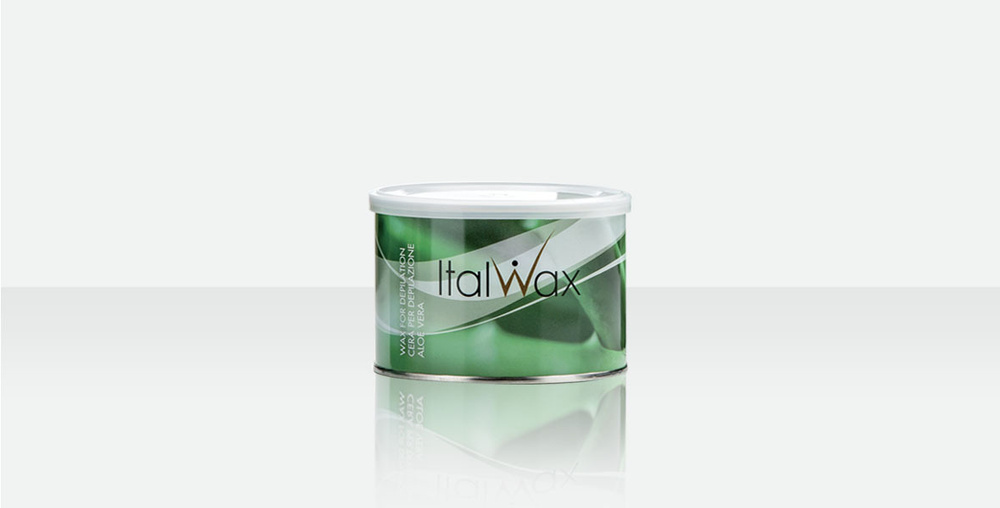 Воск в банке Алоэ ITALWAX NATURA Aloe, 400 мл #1