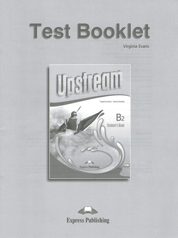 Upstream Intermediate B2 Test Booklet (3rd edition) Сборник тестовых заданий и упражнений с ответами #1