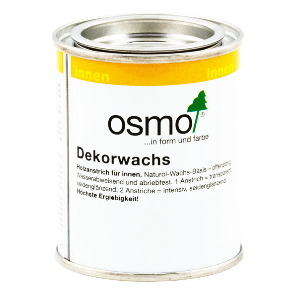 Масло для мебели и стен Osmo Dekorwachs Transparent 3118 Серый гранит 0.125 литра  #1