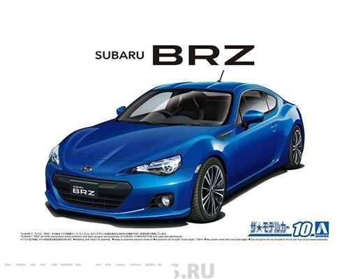 Сборная модель Aoshima 05923 Subaru BRZ ZC6 12 Масштаб 1/24 #1