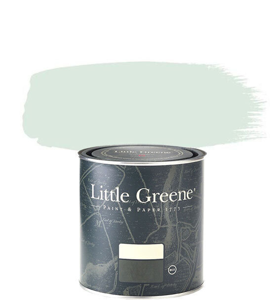 Little Greene Краска Быстросохнущая, Глубокоматовое покрытие, 0.25 л, светло-зеленый  #1