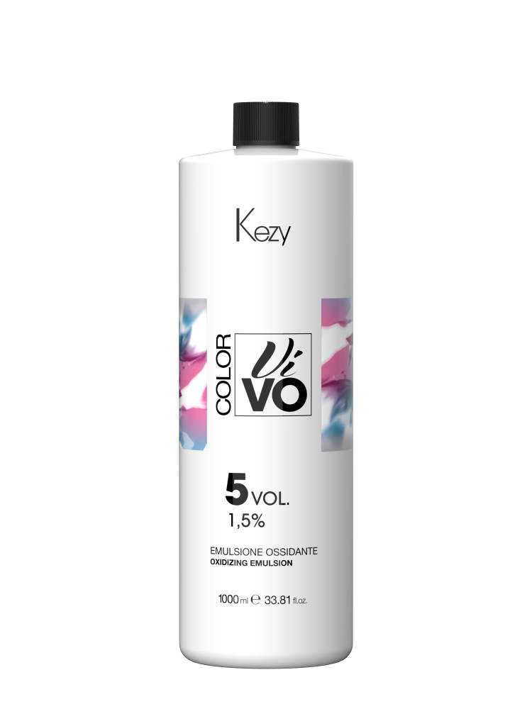 KEZY. Эмульсия окисляющая 1,5% (5 vol.) для крем краски для волос Oxidizing emulsion COLOR VIVO 1000 #1