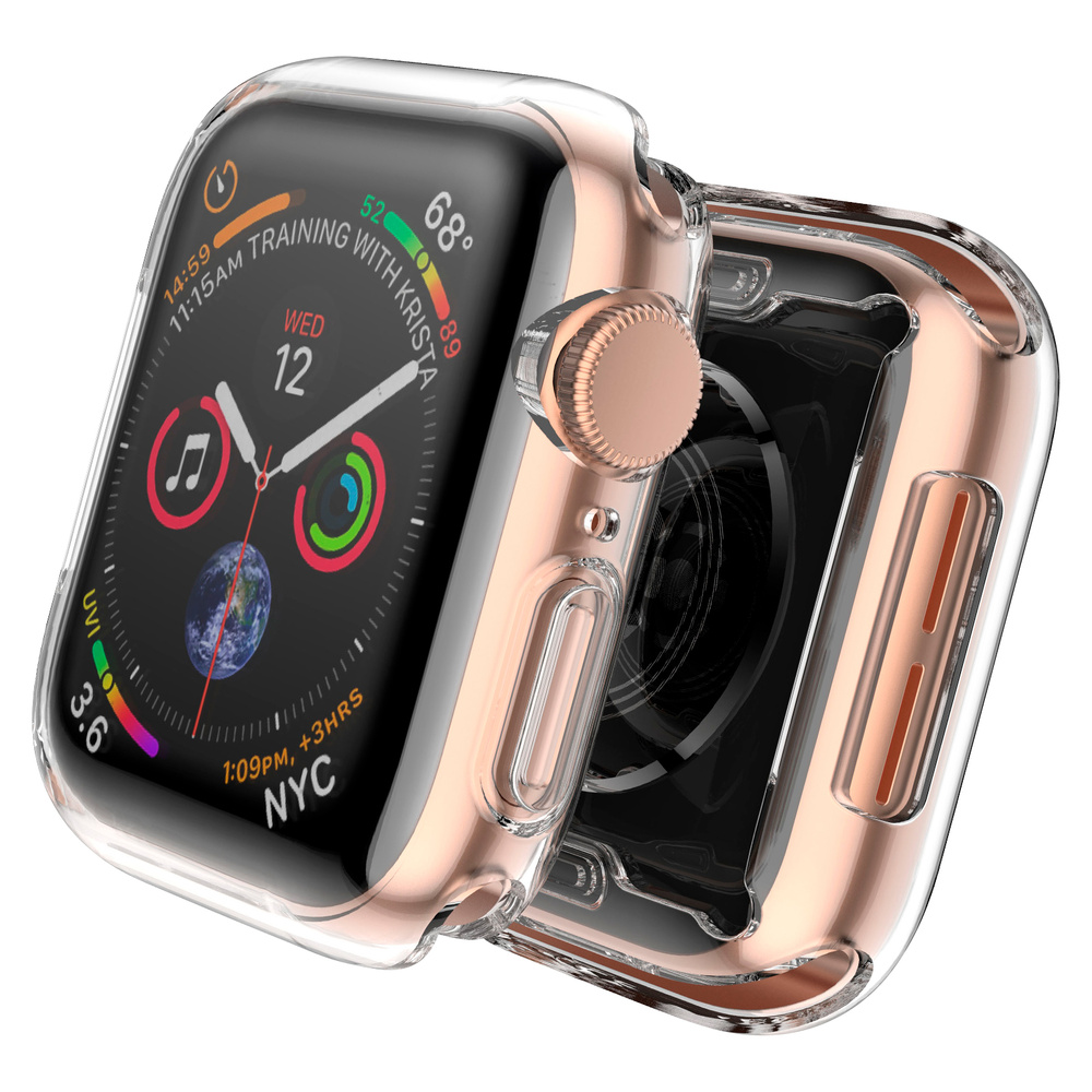 Чехол на смарт часы Apple Watch 4/5/SE/6 с диагональю экрана 44 мм Luckroute - Противоударный бампер #1