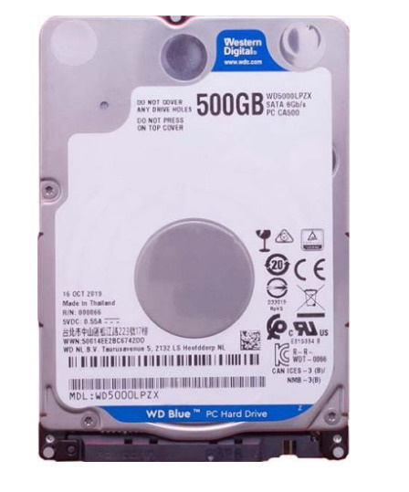 Western Digital 500 ГБ Внутренний жесткий диск (WD5000LPZX)  #1