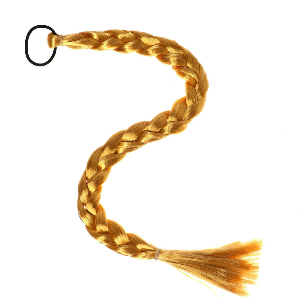 ProMarket Коса на резинке, 66 см, цвет золотистый блонд #1