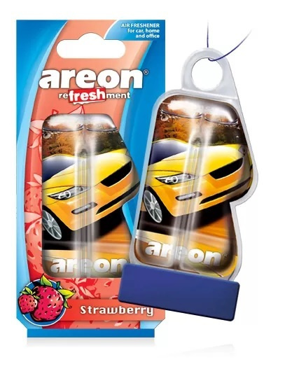 Ароматизатор Areon Liquid Refreshment Strawberry, подвесной гелевый #1