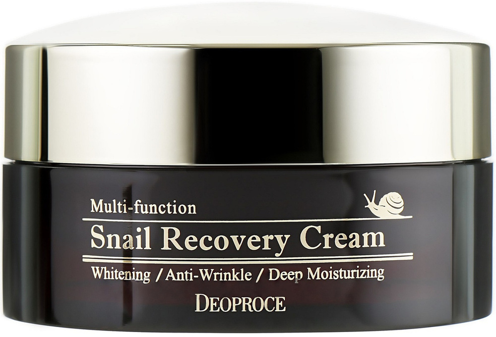 Восстанавливающий крем для лица DEOPROCE Snail Recovery Cream, 100g #1