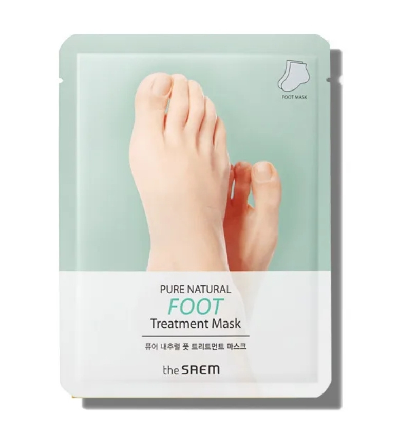 The Saem Носочки для педикюра Маска для ног PURE NATURAL Foot Treatment Mask, 8гр*2  #1