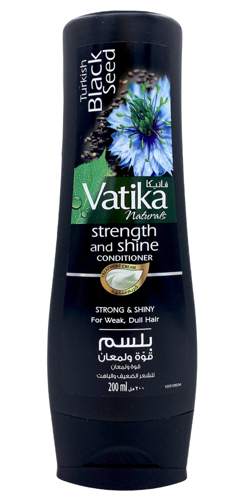 Dabur Vatika Кондиционер для волос Сила и блеск ЧЕРНЫЙ ТМИН (Strength and shine) / Дабур Ватика / 200 #1