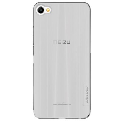 Силиконовый чехол Nillkin Nature TPU Case Grey для Meizu M3X #1