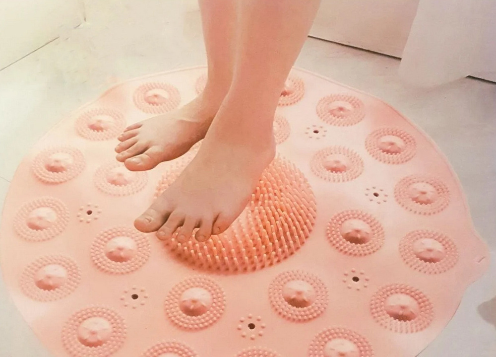 Массажный силиконовый коврик для ванны #1