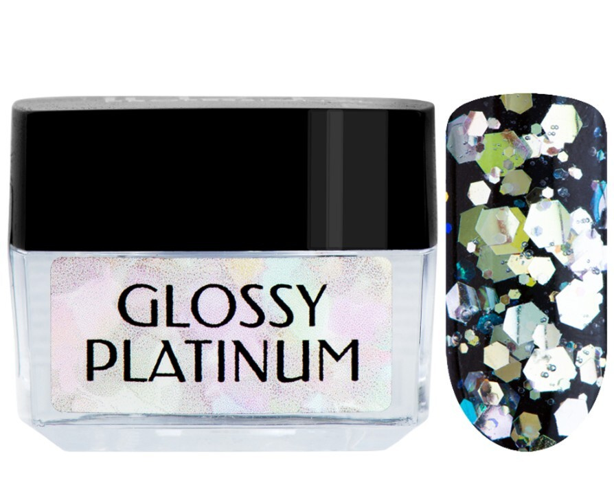 IRISK Гель-лак GLOSSY PLATINUM для моделирования ногтей,(080 Moonlight) 5мл  #1