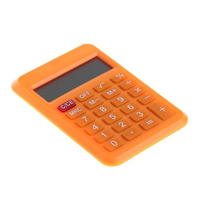 Калькулятор карманный, 8-разрядный, 110, в ассортименте, 1 шт.  #1
