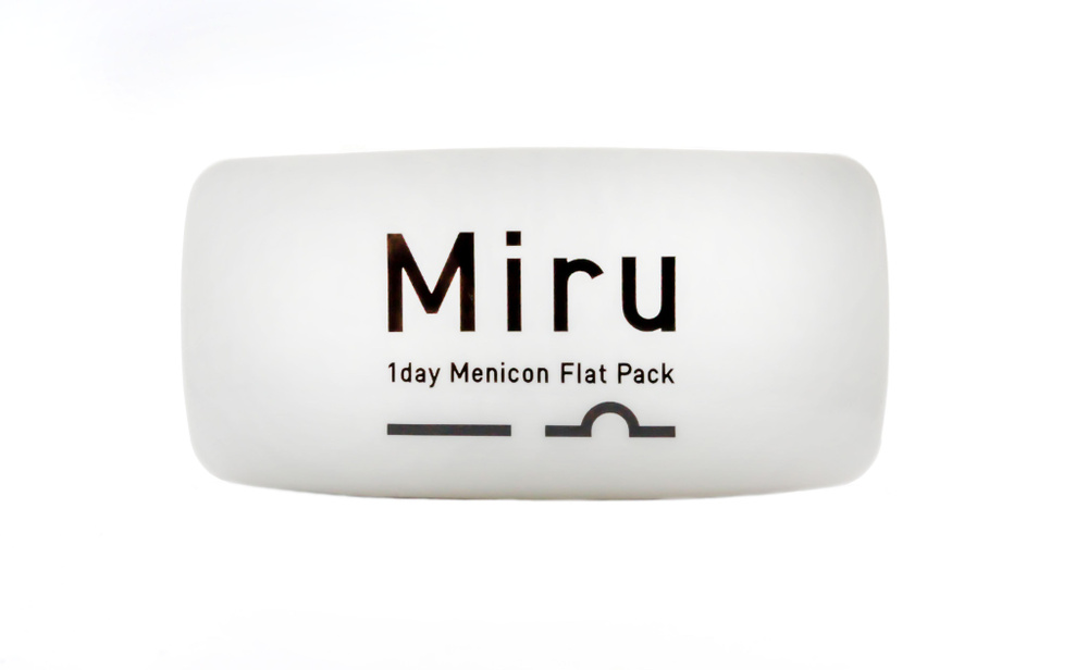 MIRU 1 Day Flat Pack -3.00, 8.6, 14.2, 30 штук (линз), однодневные контактные линзы. MIRU 1 Day Menicon #1