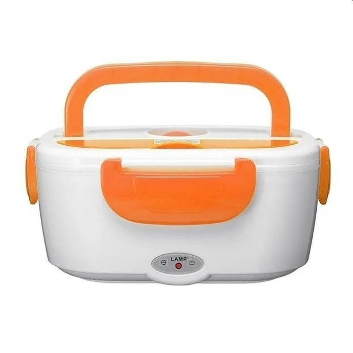 Портативный ланч-бокс с подогревом / Electric Lunch Box, оранжевый  #1