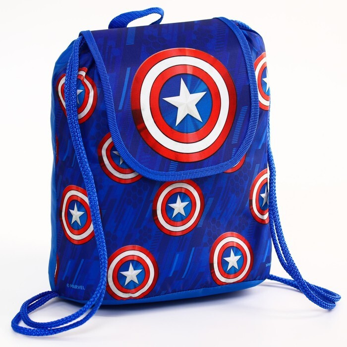 Рюкзак детский СР-01 29 21.5 13.5 Мстители, Щит Капитана Америка  #1