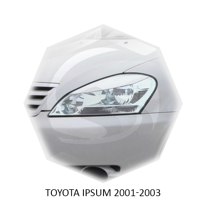 Toyota Ipsum 2001-2003 Реснички на фары #1