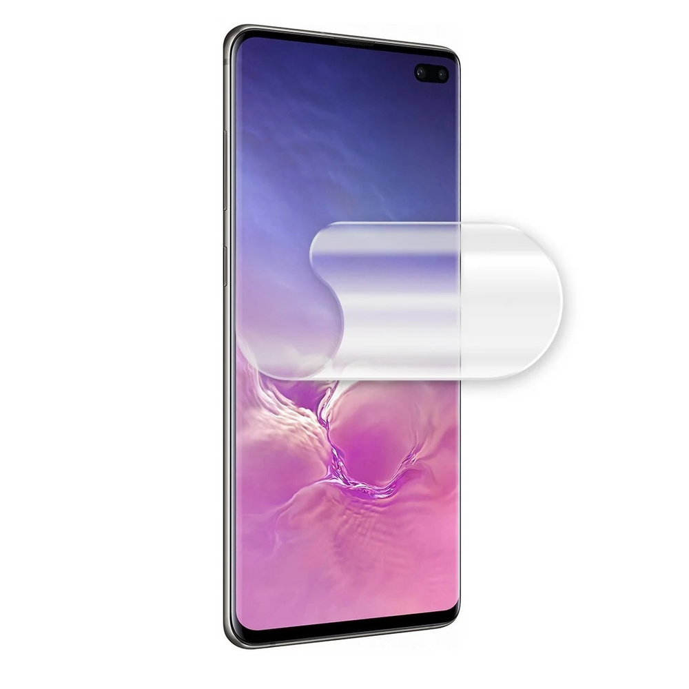 Гидрогелевая защитная пленка на Samsung Galaxy S10 Матовая, 2 шт  #1