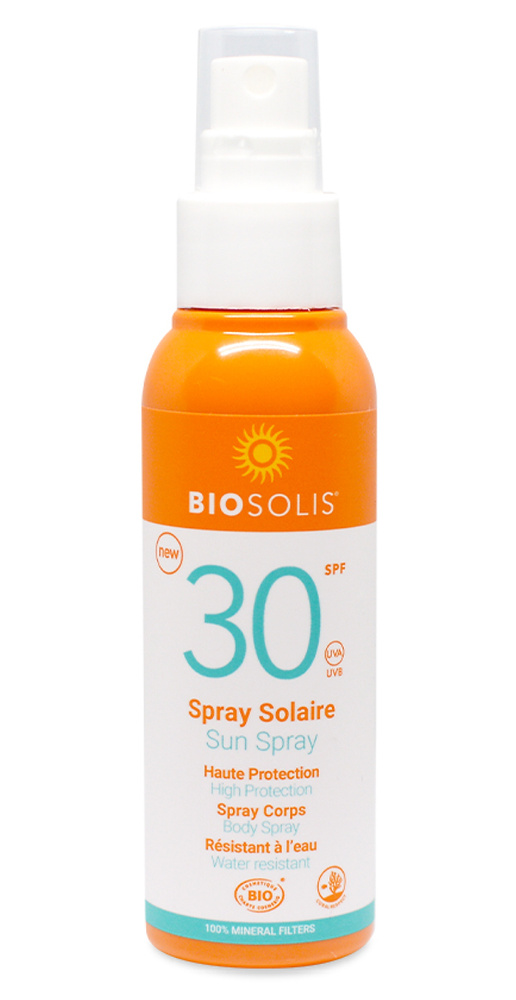 BioSolis Натуральный солнцезащитный спрей SPF 30 100 мл #1