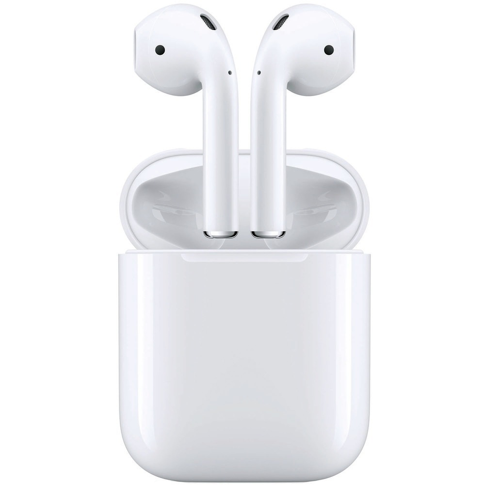 Apple AirPods 2 White Bluetooth (MV7N2ZM/A)/ В зарядном футляре/Оригинальные Беспроводные наушники Apple #1