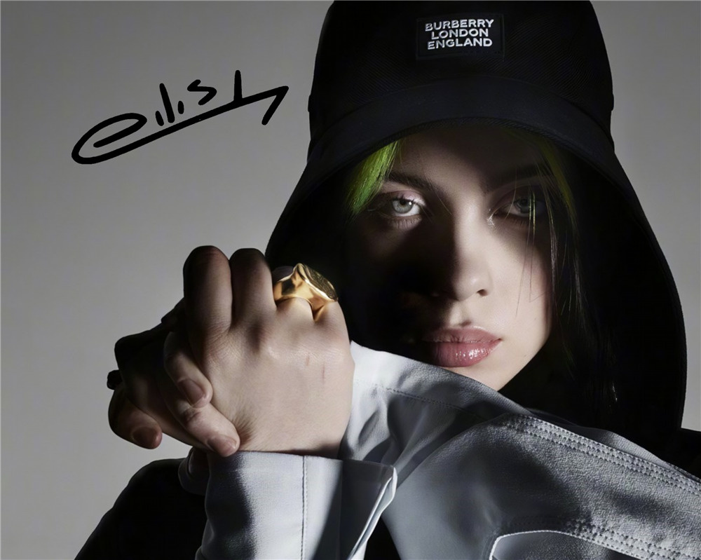 Автограф Билли Айлиш - Автограф Billie Eilish Singer - Фото с автографом,  Подписанная фотография, Автограф знаменитости, Подарок, Автограмма, Размер  20х25 см - купить с доставкой по выгодным ценам в интернет-магазине OZON  (541945337)