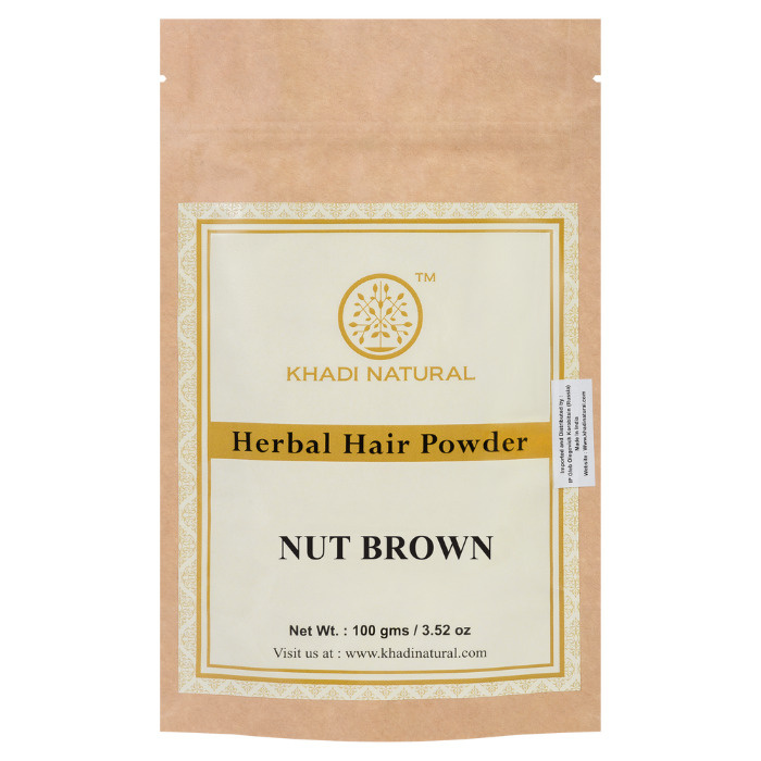 Khadi Natural Хна для волос НАТУРАЛЬНЫЙ ОРЕХ, 100 гр #1