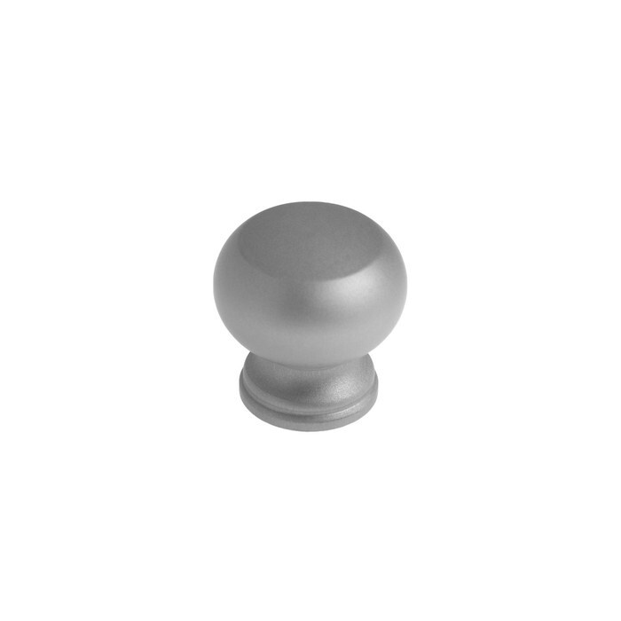 Ручка-кнопка CAPPIO, d-25 мм, цвет матовый серый #1