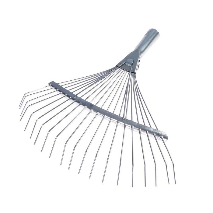 Грабли Веерные Репка, Металл, 40 см купить по доступной цене с ...