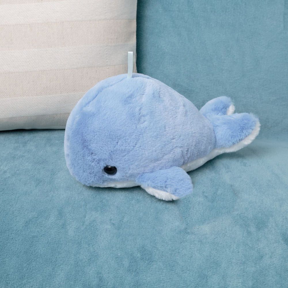 BLAVINGAD мягкая игрушка, 100 см, Синий кит — 005.221.13
