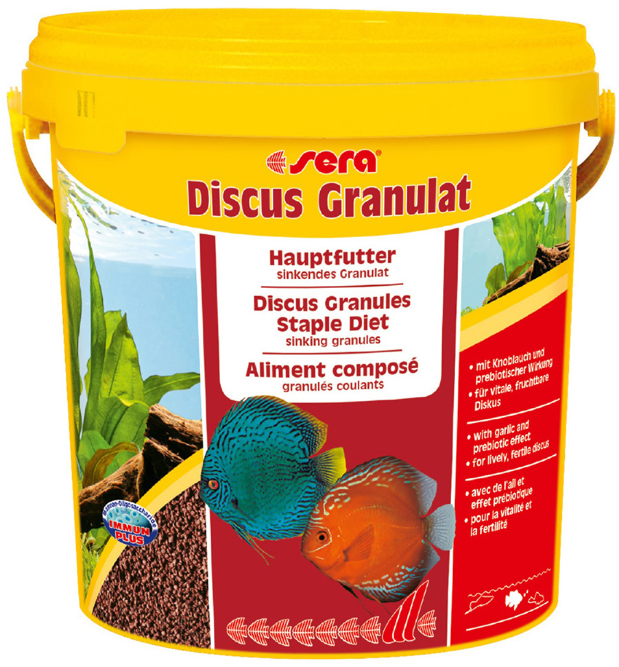 Sera корм для дискусов в гранулах DISCUS GRANULAT, ведро, 10 л, 4.2 кг  #1