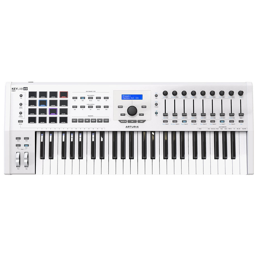 MIDI-контроллер Arturia KeyLab mkII 49 White Edition #1