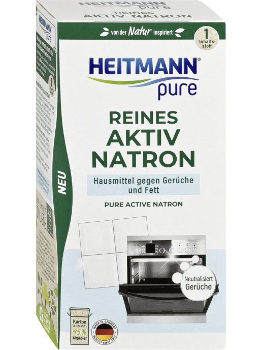 Heitmann Содовый очиститель универсальный Pure Reines Aktiv Natron, 350гр  #1