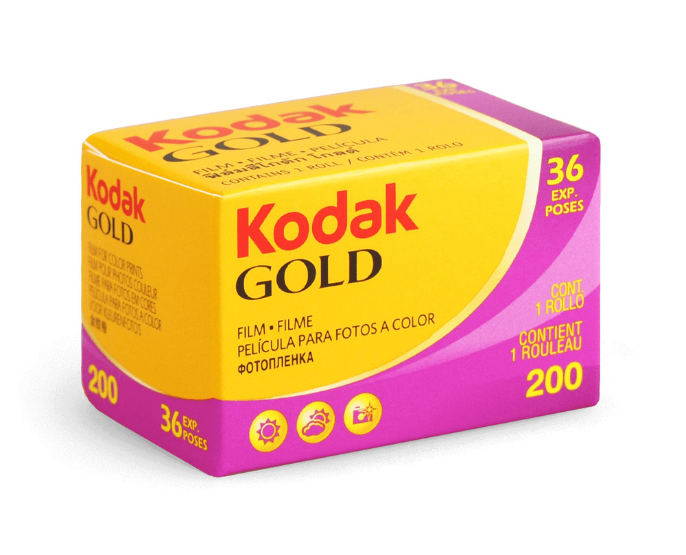 Фотопленка  Kodak gold цветная 35мм 36 кадров #1
