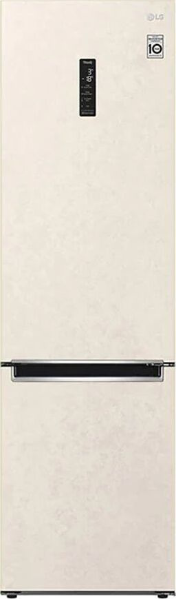 Холодильник LG GA-B509MEQM, двухкамерный, No frost, бежевый - купить по ...