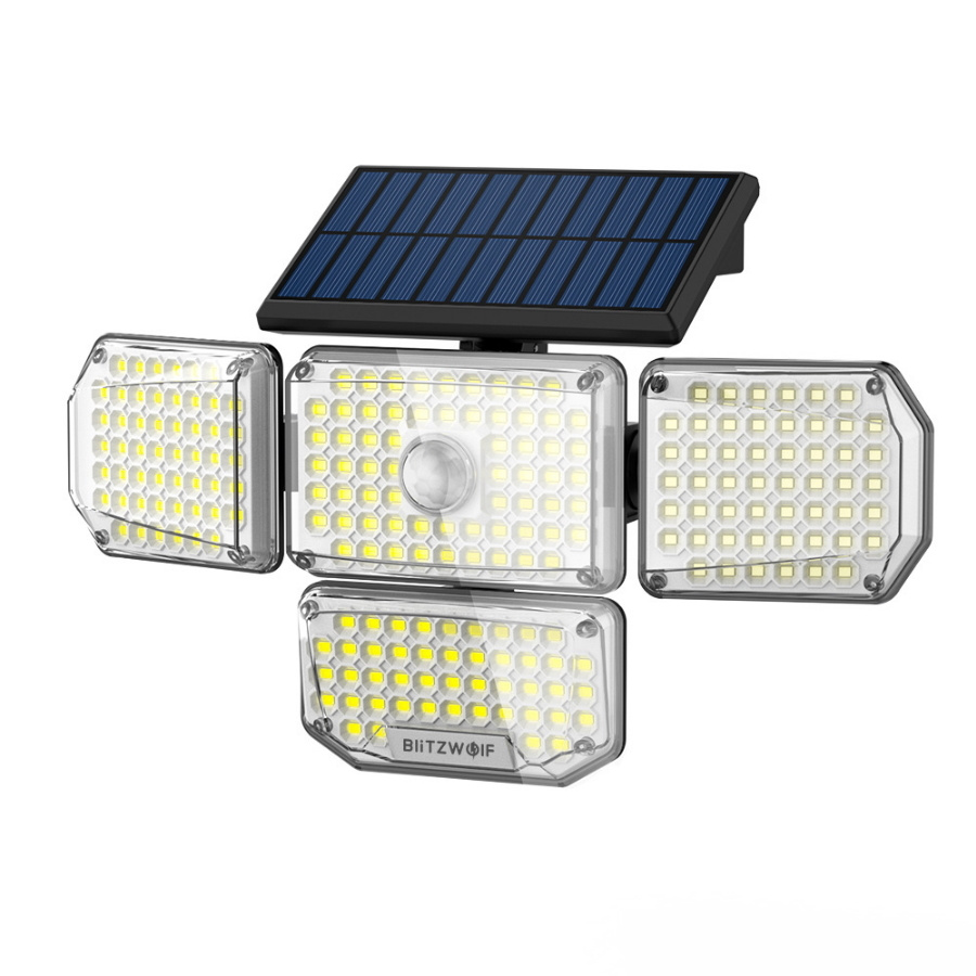 BlitzWolf Уличный светильник BW-OLT6 4 Heads Solar Sensor Wall Light  #1