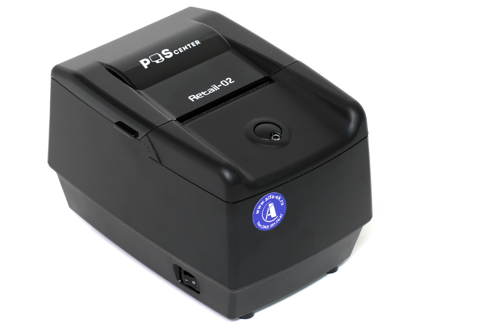 Фискальный регистратор РИТЕЙЛ-02Ф, без ФН, черный, LAN/USB/Wi-Fi, с разъёмом под ДЯ, без автоотрезчика #1