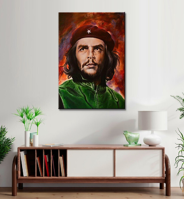 Картина на холсте Че Гевара, команданте Куба, Эрнесто Че Гевара, Che Guevara 1 50х70  #1