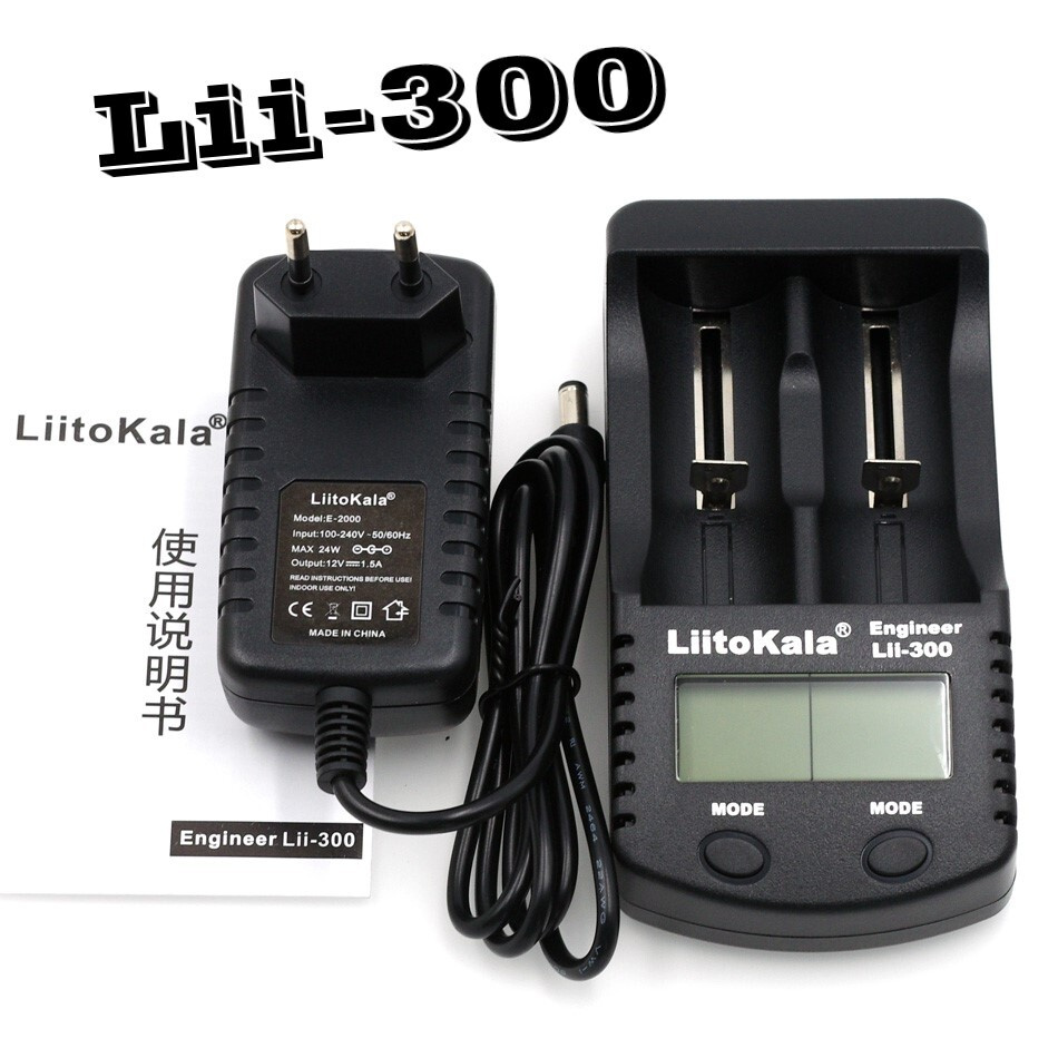LiitoKala Зарядное устройство для аккумуляторных батареек Lii, черный  #1